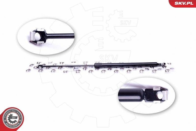 Gas Spring, bonnet